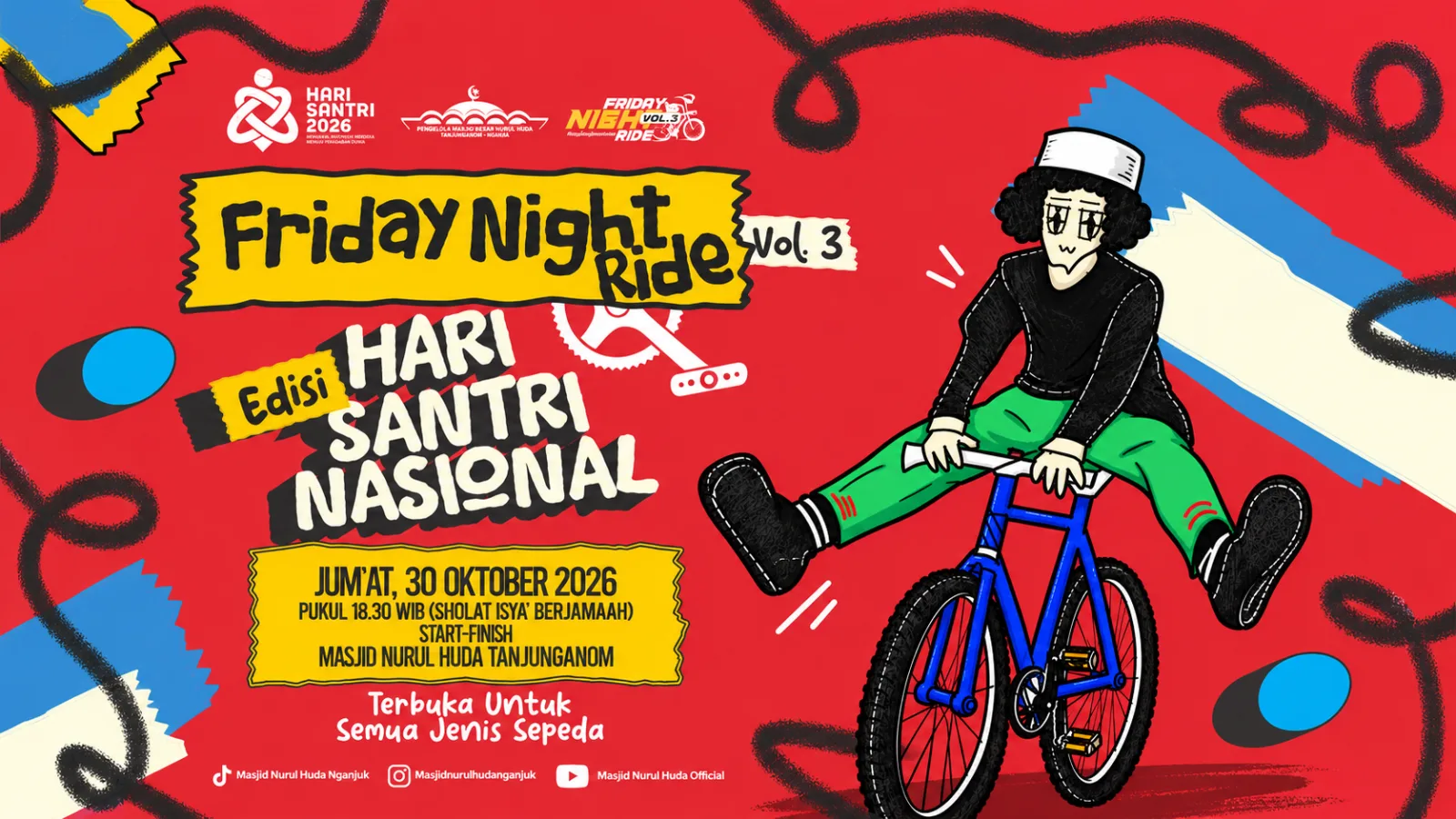 Friday Night Ride Vol. 3 Special Hari Santri Nasional